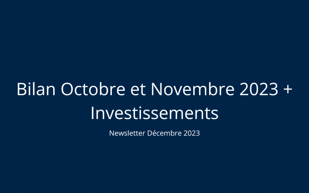 bilan paris sportifs surebet octobre et novembre 2023