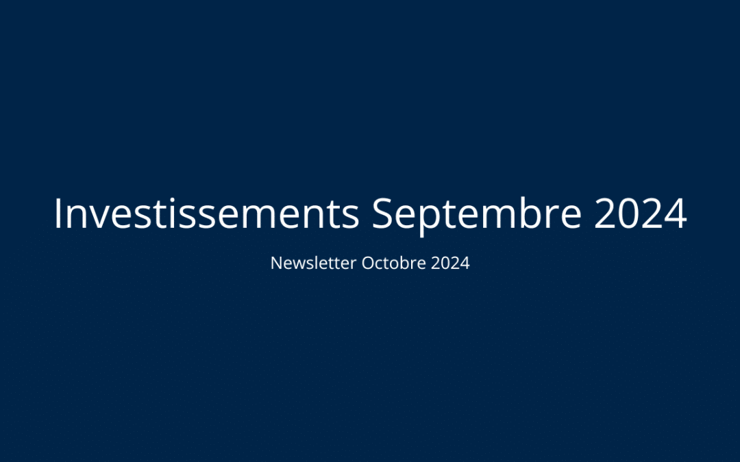 Mes investissements sur Septembre 2024