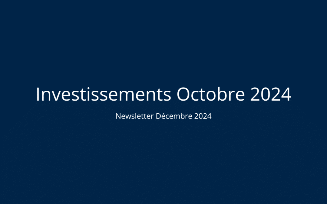 Mes investissements sur Octobre 2024