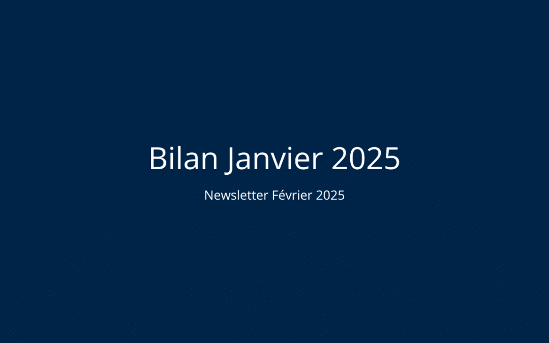 Bilan Investir paris sportfis Janvier 2025
